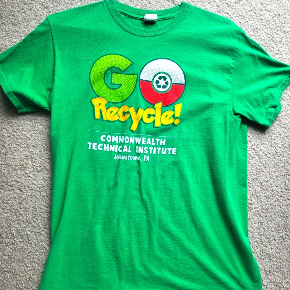 Johnstown CTI "Go Recycle" Shirt - MED
